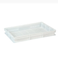 Ящик перфорированный 600×400×75, арт.: 423, объём 15, натуральный