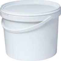 Ведро пластиковое с крышкой 