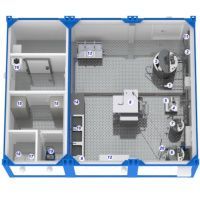 Модульный молочный цех К-503 (фасовка в полиэтиленовые пакеты)