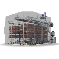 Оборудование для климатической камеры копчения вместимостью 2 еврорамы (2 рамы в комплекте)