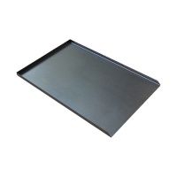 Лист подовый стальной 700х460х20 (для печей ХПЭ) (борт с трех сторон)