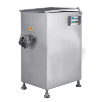 Волчок шнековый для измельчения мяса JR-120