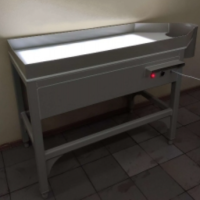 Стол инспекционный с подсветкой, универсальный: для овощей, фруктов, ягод, икры (1320х720х900)