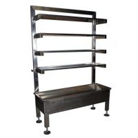 Стеллаж сырно-творожный 1240*500*1550