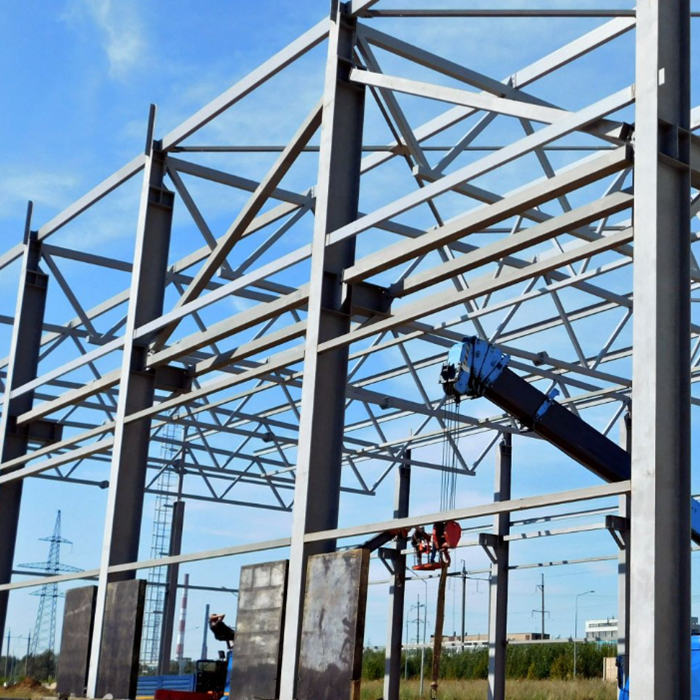 Металлоконструкции здания для цеха по первичной переработки скота К-М.47963-1 - фото 1