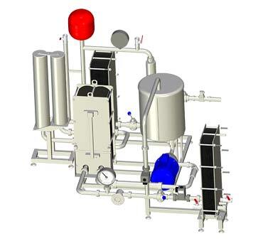 Пастеризатор с роторным нагревателем ПМР-02-ВТ - фото 1