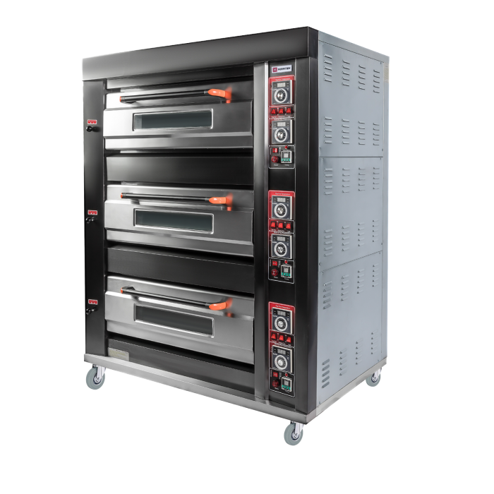 Печь подовая ярусная Miratek BK-36G (газовая) - фото 1