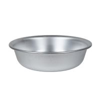 Металлический таз объемом 10 литров из матового алюминия 