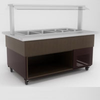 Холодильная витрина ВХС-1,6 Салат-бар