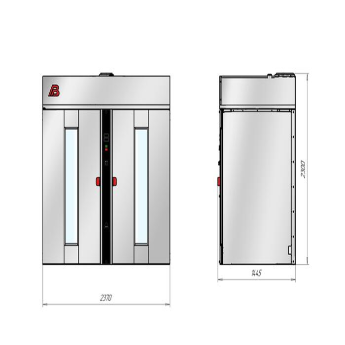 Шкаф расстойный электрический Бриз-122 - фото 2