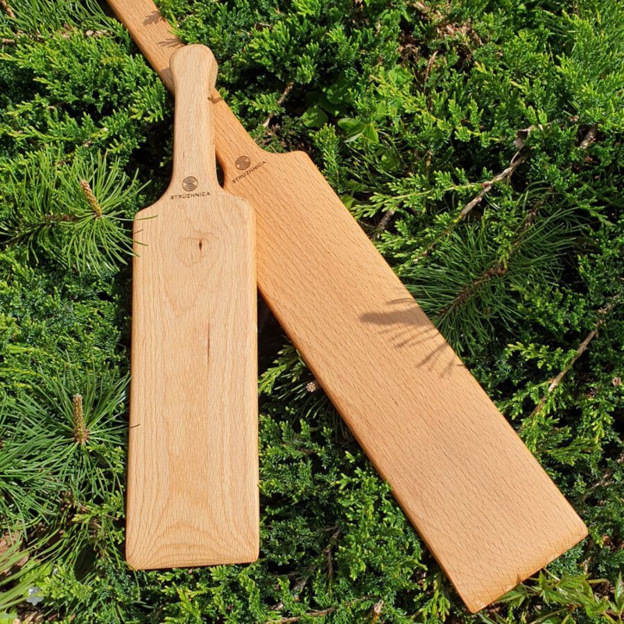 Лопатка мешалка деревянная 38 см - фото 1