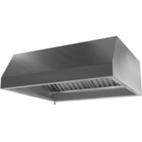 Зонт вытяжной пристенный  HESSEN ЗВП 12/8