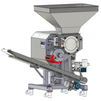 Тестоделитель лопастной ТДЛ2  с увеличенной воронкой на 320л