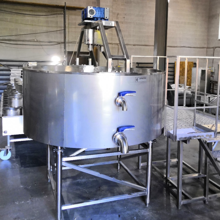 Ванна сыродельная (сыроизготовитель)  открытого типа  V 3500л - фото 1