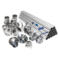 Комплект нержавеющего трубопровода, соединительной и запорной арматуры для Цеха и КО