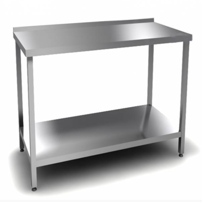 Стол производственный сбп (каркас и столешница из н.с.aisi 430) 1200*700*850 - фото 1