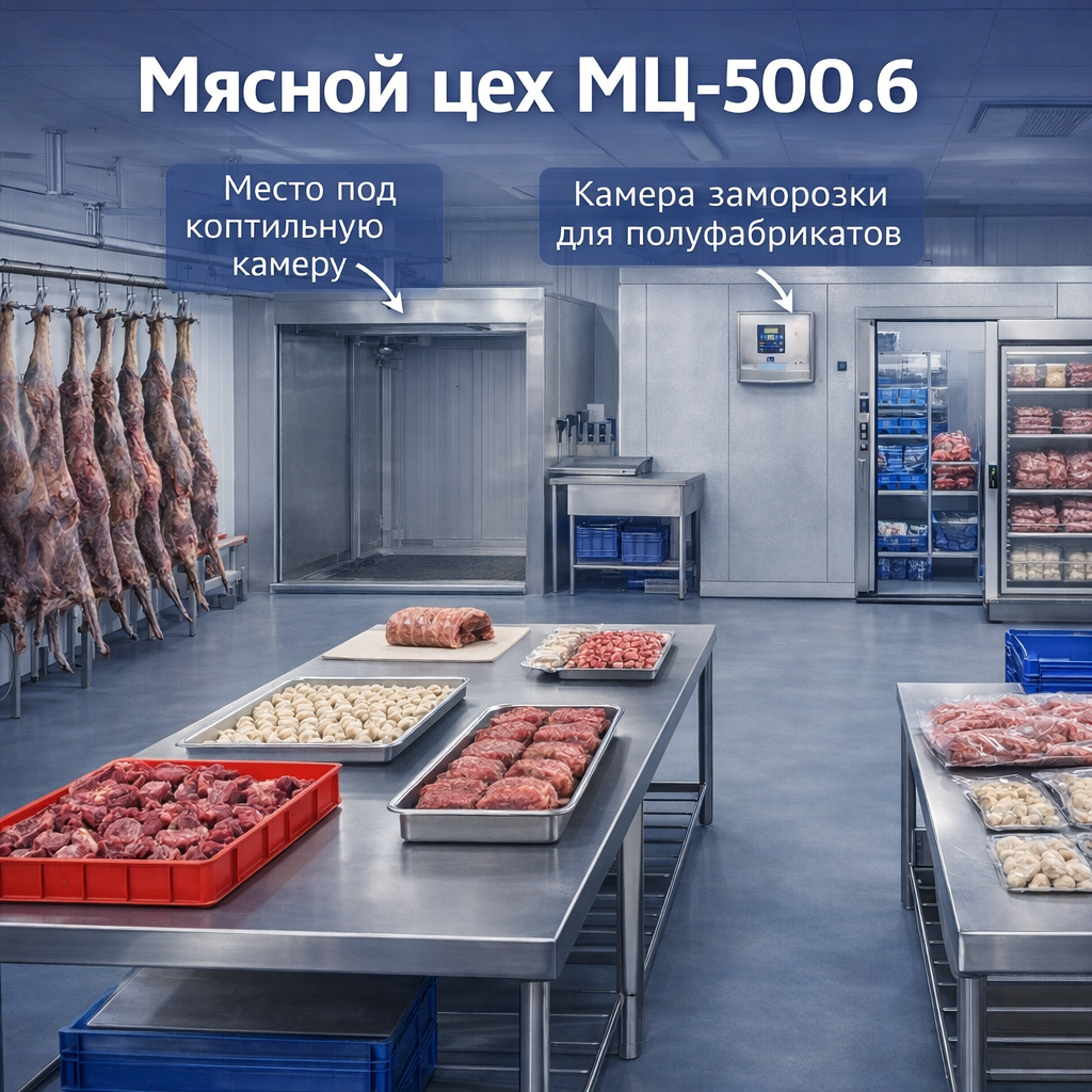 Мясной цех МЦ-500.6