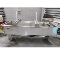 Тележка для самопрессования и для подпрессовки сырного пласта, 1000 л.