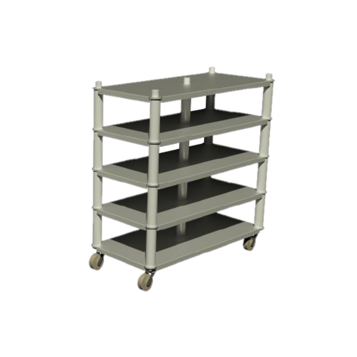 Стеллаж для обсушки и созревания сыра (6 полок, полипропилен) - фото 1