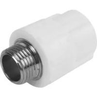 Муфта PP-R бел комб Дн20х1/2" НР Ро- сТурПласт 10662