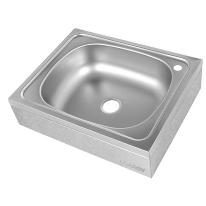 Рукомойник технологический консольный РТКб 500*400*140 “Base”, отв. д/смесит. - фото 1