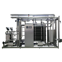 Пластинчатая пастеризационно-охладительная установка  ПОУ-5000 (пар)