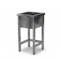 Ванна моечная односекционная сварная 600х600х850 КАМИК