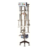 Полуавтоматическая линия розлива воды в ПЭТ бутылку, 800 бут/ч. ЛД-2С с этикетировщиком, обкаточным конвейером, маркиратором, накопительным столом, укупорщиком и транспортером