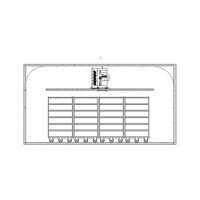 Камера дефростации (оборудование, 3 стеллажа, камера под заказ)