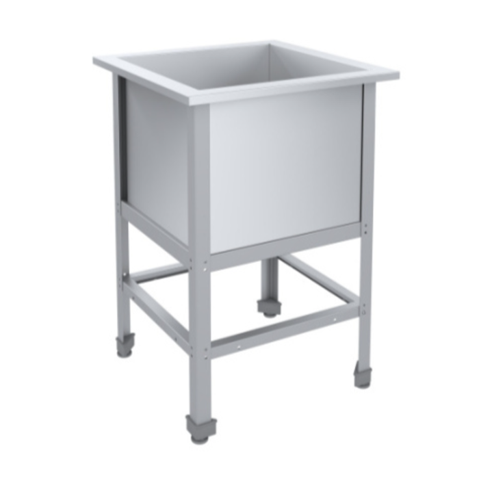 Ванна моечная ПищТех ЭКОНОМ ЦК ВМО1-700ЭЦК-М (котломоечная 800х800х870) - фото 1