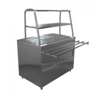 Мармит 2-х блюд ПищТех Лира-Профи Эко МЭП-2Б/ЛПЭ