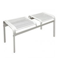 Скамейка металлическая двухместная М111-06 разборная конструкция