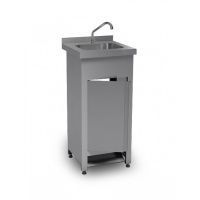 Рукомойник педальный нержавеющий