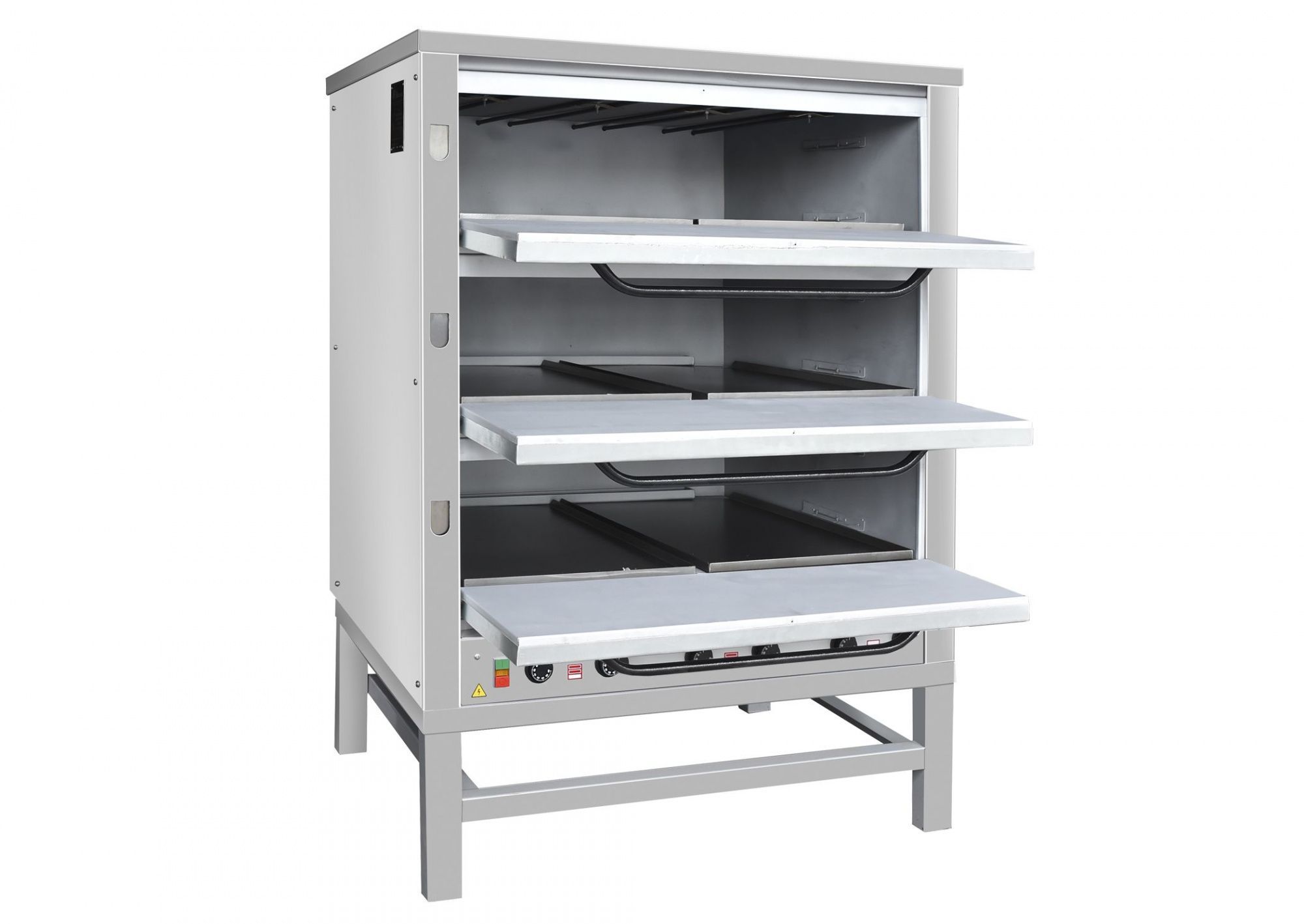 Хлебопекарная ярусная печь ХПЭ-500 (нержавеющая в обрешетке) - фото 2