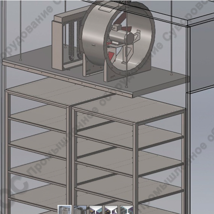 Дефростер воздушно-капельного типа ПОС/ДВК-4/1500/3х1=3/17/6(2,5)/1/056/1,5 - фото 1