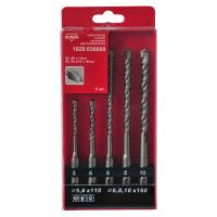 Набор буров по бетону (5-10 мм; 5 шт.) Elitech 1820.036600