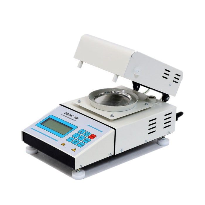 Анализатор влажности «Эвлас - 2М» (высокоточный, с гирей 5г) - фото 1