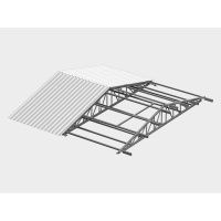 Общая кровля для модульного здания