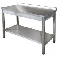 Стол с бортом и полкой 900х600х850