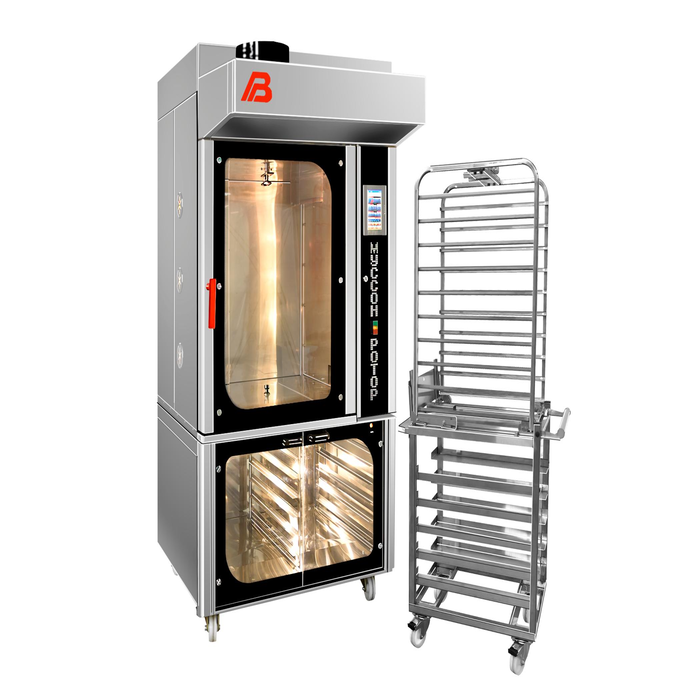 Ротационная печь с расстойным шкафом модель 33М - фото 7