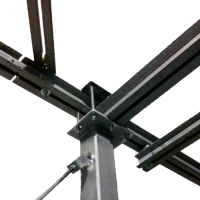 Несущие металлоконструкции для подвесного пути для мобильной бойни МРС2