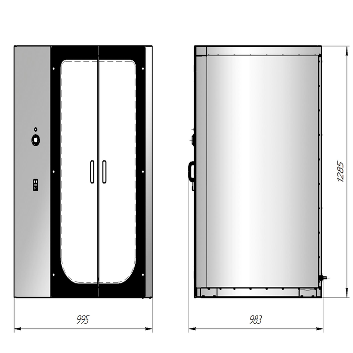 Шкаф расстойный электрический «Бриз» 3.0 - фото 2