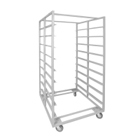 Тележка шпилька для хлебных лотков ТШ-9 нерж. (лотки 740х450)