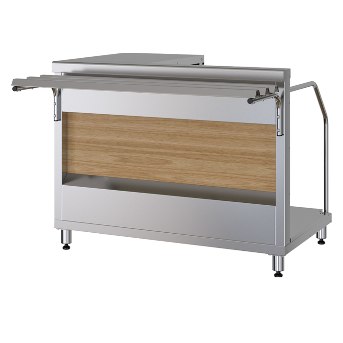 Прилавок кассовый Марихолодмаш ПК11 универсальный левый/правый - фото 1