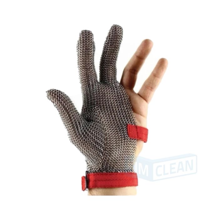 Перчатка кольчужная 3-х палая - фото 1