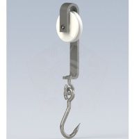 Троллей полосового пути на капролоновом ролике ТО-300