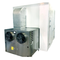 Конвекционная рекуперативная сушильная камера закрытого типа КТУ-11 с лотками из нержавеющей стали