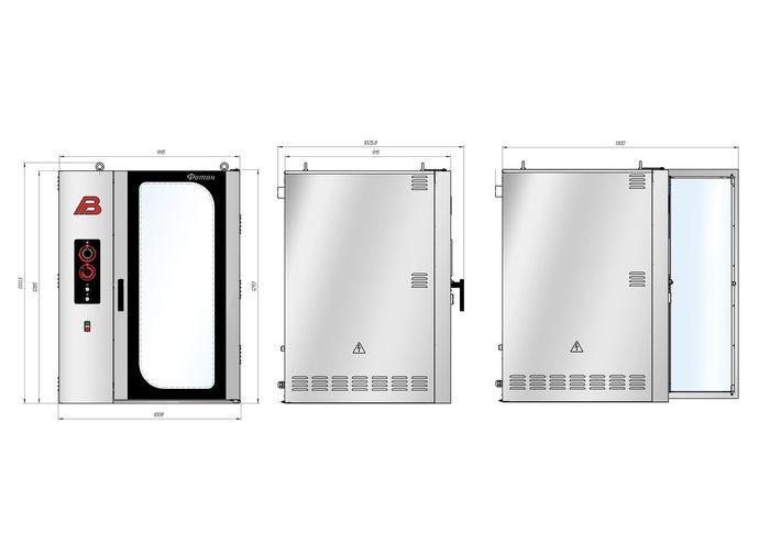 Конвекционная печь «ФОТОН» 3.0-01 - фото 2