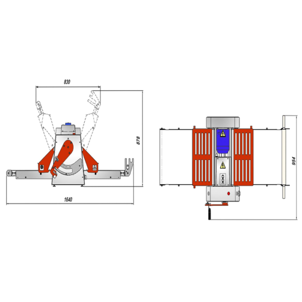 Тестораскаточная машина «Ролл-авто мини»