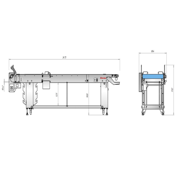 Стол нарезочный «Восход-СН» 3500
